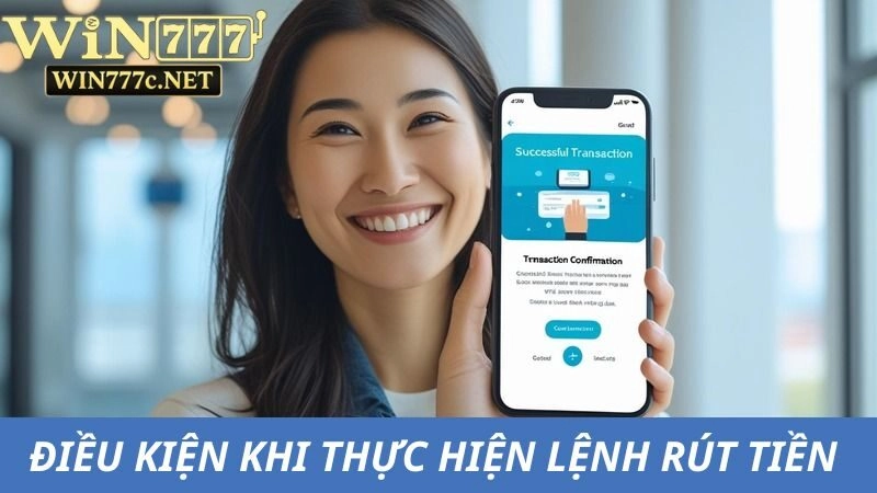 Rút tiền Win777 cần tuân thủ đầy đủ điều kiện mới thành công